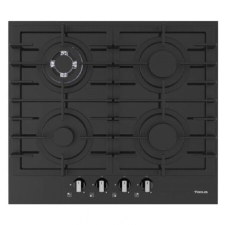 Plaque de Cuisson Focus F.405B 4 Feux 60 cm Noir Tunisie