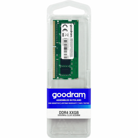 Barrette Mémoire Goodram Sodimm Ddr4 16g 25600 3200mhz Cl22 -gr3200s464l22s/16g Barrette Mémoire Goodram Sodimm Ddr4 16g 25600 3200mhz Cl22 -gr3200s464l22s/16g Tunisie