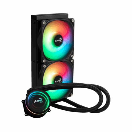 Refroidisseur De Processeur AEROCOOL Oasis L240 ARGB – Noir – OASIS-L240-BK Tunisie
