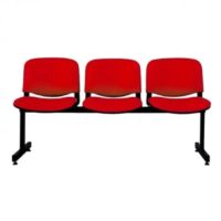 Banquette Iso 3 Places Base Noir – Gris Tunisie