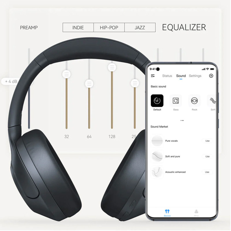 Casque Bluetooth Haylou S35 Noir – Haylou-s35anc-bk Casque Bluetooth Haylou S35 Noir – Haylou-s35anc-bk Tunisie