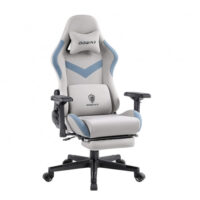 Chaise Gaming Dowinx Avec Fonction Massage Et Repose Pied – Ls6668 – Blue Tunisie