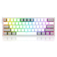 Clavier Gamer Mécanique REDRAGON FIZZ K617-RGB  -Gris &Blanc- K617 Clavier Gamer Mécanique REDRAGON FIZZ K617-RGB  -Gris &Blanc- K617 Tunisie