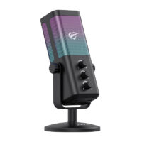Microphone Gaming RGB Havit GK65 -Noir -HV-GK65 Tunisie