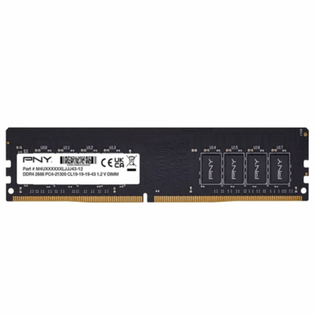 Barrette Mémoire Pny Ddr4 2666mhz 16gb UDIMM -PNY-16G-2666-DDR4 Tunisie