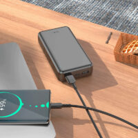 Power Bank Hoco J100 20000 mAh – Noir – HOCO-J100A Tunisie