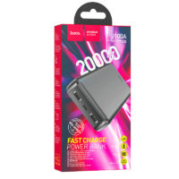 Power Bank Hoco J100 20000 mAh – Noir – HOCO-J100A Tunisie
