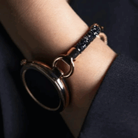 Montre Connectée Maxcom FW51 Cristal – Noir & Dore -FW51 Tunisie