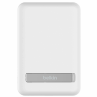 Power Bank BELKIN Boost Charge Magsafe 5000MAH + Support – Blanc -BPD004BTWT Tunisie