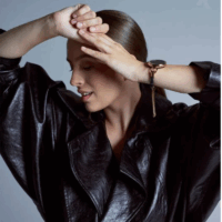 Montre Connectée Maxcom FW51 Cristal – Noir & Dore -FW51 Tunisie