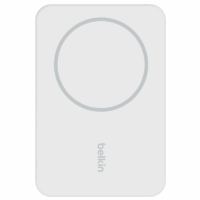 Power Bank BELKIN Boost Charge Magsafe 5000MAH + Support – Blanc -BPD004BTWT Tunisie