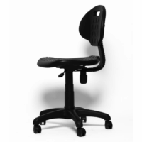 Chaise Tabouret Tulip Simple Base Noir – Noir Tunisie