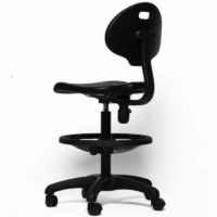 Chaise Tabouret Tulip Architect Base Noir – Noir Tunisie