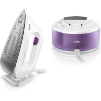 Centrale Vapeur CareStyle Compact Braun 2200 W IS2044VI Blanc Tunisie