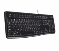 Clavier Logitech K120 USB – Noir – 920-002488 Tunisie