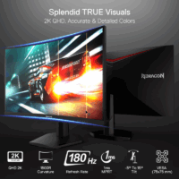 Ecran Gaming REDRAGON Opal 27″ 2K 165 Hz IPS – GM27X5QIPS Tunisie