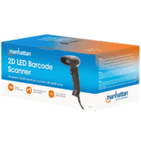 Lecteur De Codes-barres Manhatten Led 2d + Support Réglable -noir -153997+154192 Tunisie