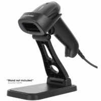 Lecteur De Codes-barres Manhatten Led 2d + Support Réglable -noir -153997+154192 Tunisie