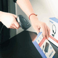 Lecteur De Codes-barres Manhatten Led 2d + Support Réglable -noir -153997+154192 Tunisie