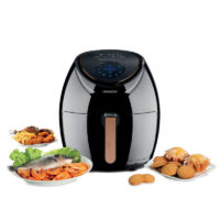 Friteuse Sans Huile Kenwood HFP50.000BK 5.5 L 1800 W Noir + Papier Cuisson Gratuit Tunisie