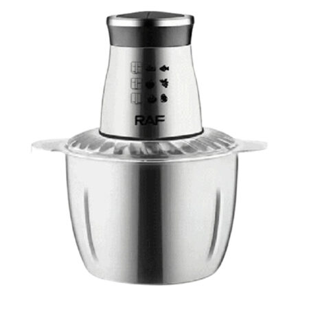 Hachoir Électrique RAF R.7030 1000 W Silver Tunisie