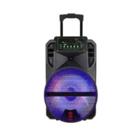 Haut Parleur Portable BOOM SOUND J-1502 Bluetooth Avec Micro Sans Fil Noir Tunisie