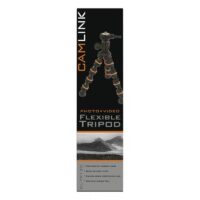 Trépied Flexible Camlink 0.5 Kg 18 CM Noir & Orange – CL-TP130 Tunisie