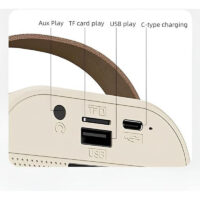 Haut Parleur Bluetooth K12 5W Avec Microphone – Blanc -K12-Blanc Tunisie