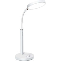 Lampe de bureau Filaire Platinet 10W -Blanc – PDL089 Tunisie