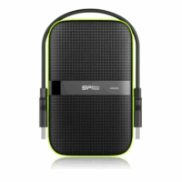 Disque Dur Externe Anti Choc/WaterProof SILICON POWER A60 2To USB 3.2 Noir -SP020TBPHDA60S3K Tunisie