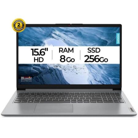 PC Portable LENOVO IdeaPad 1 15IJL7 Intel Celeron N4500 8Go 256Go SSD Gris – 82LX00EAFG Tunisie