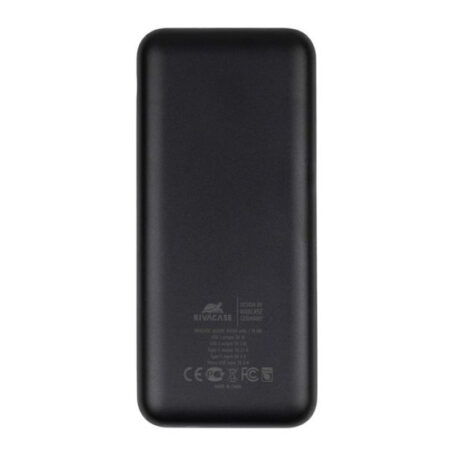 Power Bank Rivacase VA2081 20000 mAh – Noir – VA2081 Tunisie
