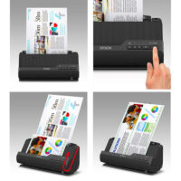 Scanner De Bureau Epson ES-C320W Wifi – Noir – B11B270402 Tunisie