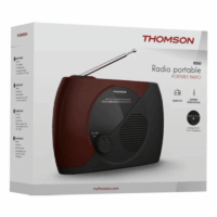 Radio FM Portable Thomson RT353 – Rouge & Noir- RT353 Tunisie