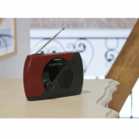 Radio FM Portable Thomson RT353 – Rouge & Noir- RT353 Tunisie