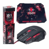 Pack Gaming Combo Mobile V4 4en1 Clavier + Souris + Tapis + Hub Tunisie