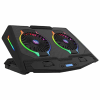 Refroidisseur Gamer Aqirys Pluto Pour Pc Portable 17&Prime; – Noir Tunisie