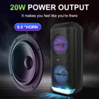 Haut-Parleur Sans Fil Sing-E Bluetooth – Noir – ZQS6227 Tunisie