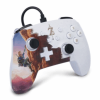 Manette Filaire Nintendo Switch A Zelda Hero&rsquo;s Ascent – Blanc Tunisie
