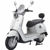 Scooter Électrique Aima Classical 800W – Blanc Tunisie