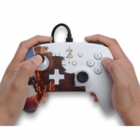 Manette Filaire Nintendo Switch A Zelda Hero&rsquo;s Ascent – Blanc Tunisie