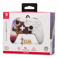 Manette Filaire Nintendo Switch A Zelda Hero&rsquo;s Ascent – Blanc Tunisie