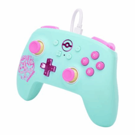 Manette Filaire Nintendo Switch PowerA Pokémon Sweet and Friends – Bleu Vert Tunisie