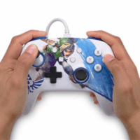 Manette Filaire Nintendo Switch PowerA Master Sword Attack – Blanc Tunisie