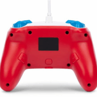 Manette Filaire Nintendo Switch Power A Woo-Hoo! Mario – Rouge Tunisie