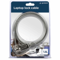 Cable Avec Verrou Sans Cle Pour Ordinateur Portable – Silver Tunisie