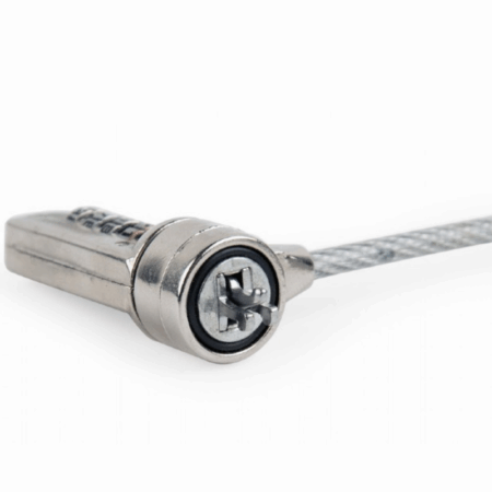 Cable Avec Verrou Sans Cle Pour Ordinateur Portable – Silver Tunisie