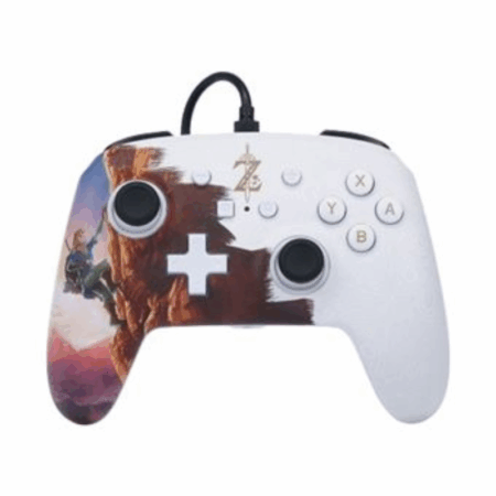 Manette Filaire Nintendo Switch A Zelda Hero&rsquo;s Ascent – Blanc Tunisie