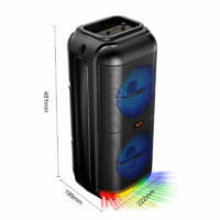 Haut-Parleur Sans Fil Sing-E Bluetooth – Noir – ZQS6227 Tunisie