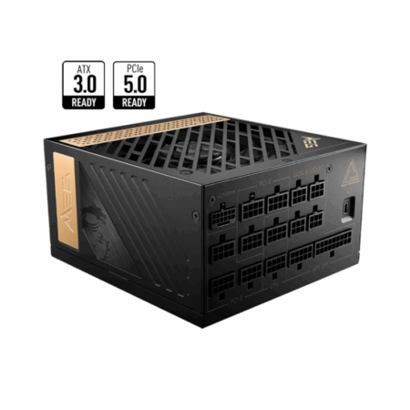 Bloc Alimentation MSI MEG Ai1300P PCIE5 1300W 80+Platinum Full Modulaire – 306-7ZP4A11-CE0 Tunisie